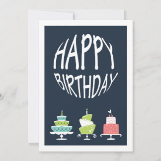 Bonne carte d'anniversaire