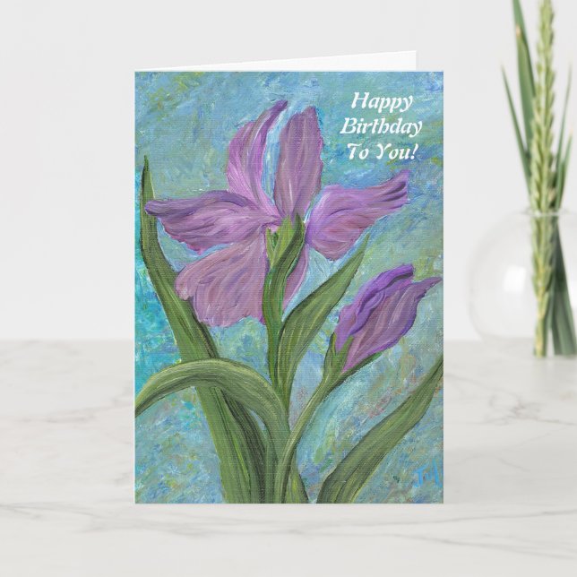 Bonne carte d'anniversaire (Devant)