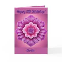 Bonne carte d'anniversaire 18e