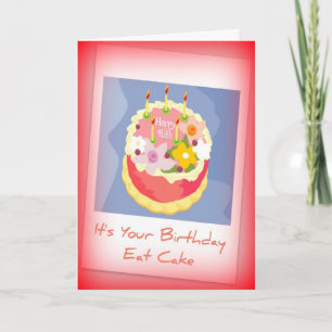 Bonne carte d'anniversaire 40e pour les baby-boome