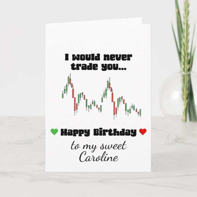 Bonne carte d'anniversaire - Bitcoin Amour d'anniv (Devant)