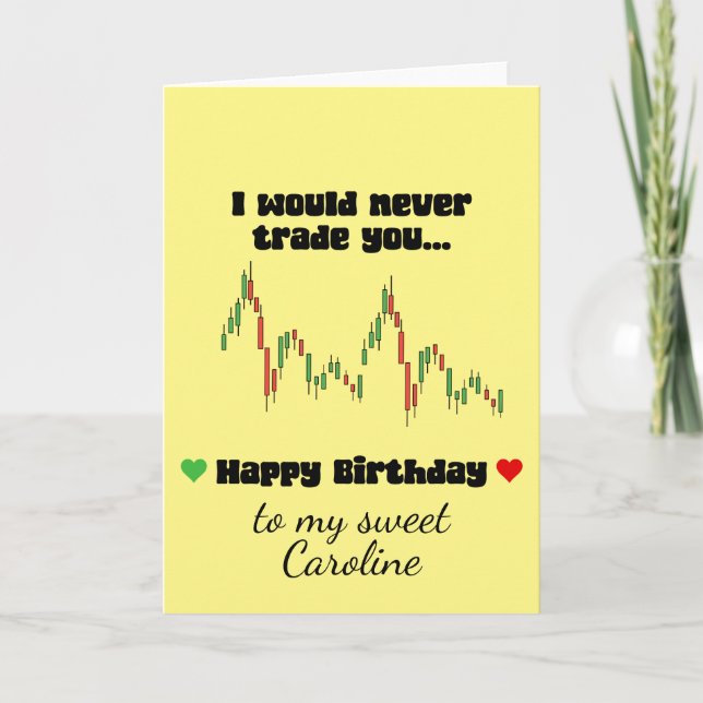 Bonne carte d'anniversaire - Bitcoin Amour d'anniv (Devant)