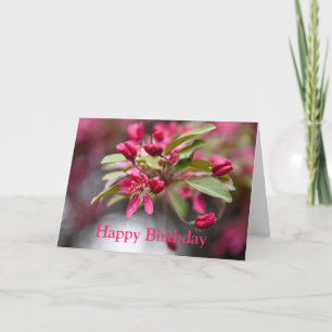 Bonne carte d'anniversaire Crabe rouge Apple