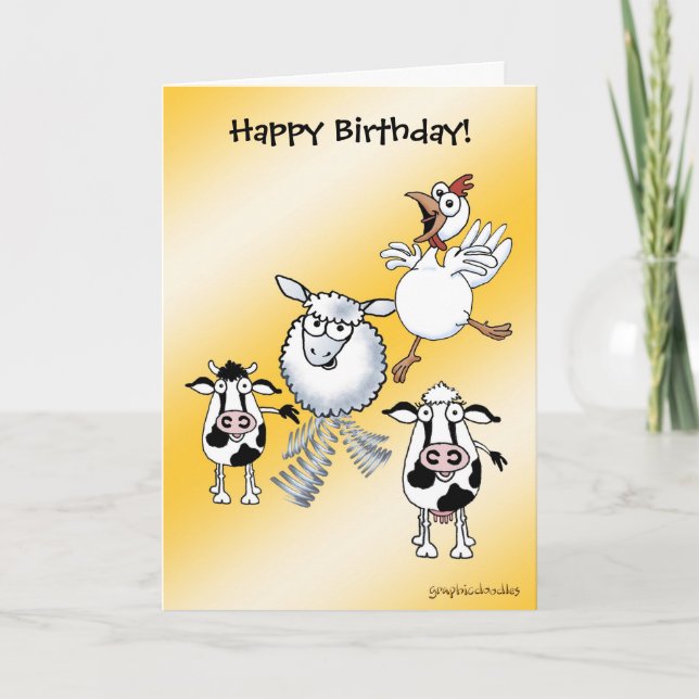 Bonne carte d'anniversaire du groupe (Devant)
