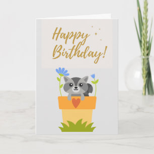 Bonne Carte D'Anniversaire Personnalisée Pour Les 