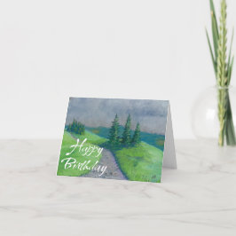 Bonne carte d'anniversaire printemps