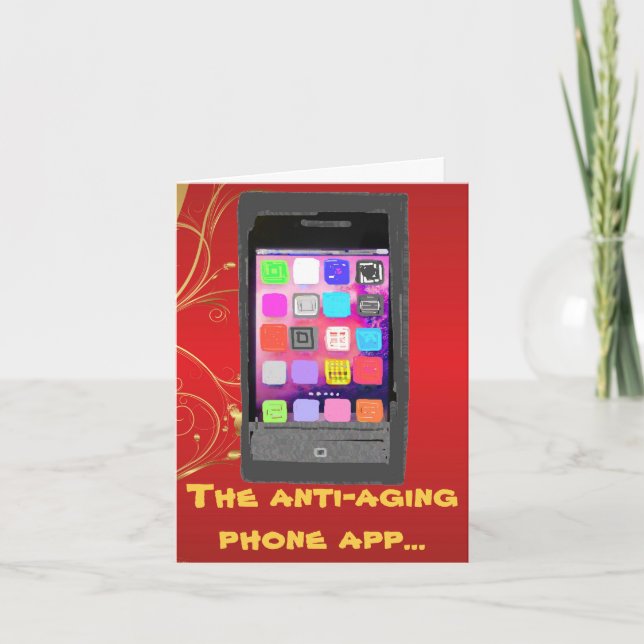Bonne carte d'App Phone Anti Vieillissement Annive (Devant)