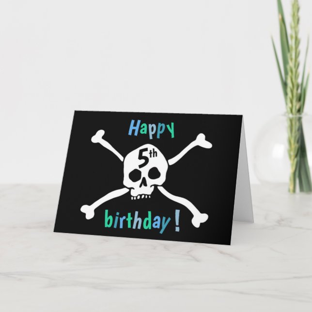 Bonne carte de 5ème anniversaire pour les amateurs (Devant)