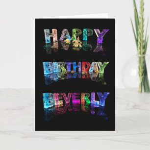 Bonne carte de Beverly Anniversaire