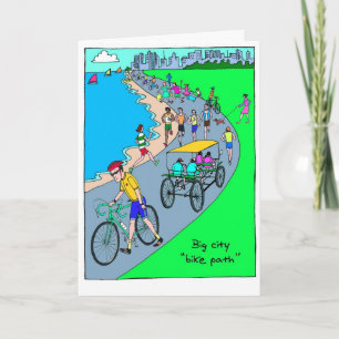 Bonne carte de chance pour Triathlte - Big City Bi