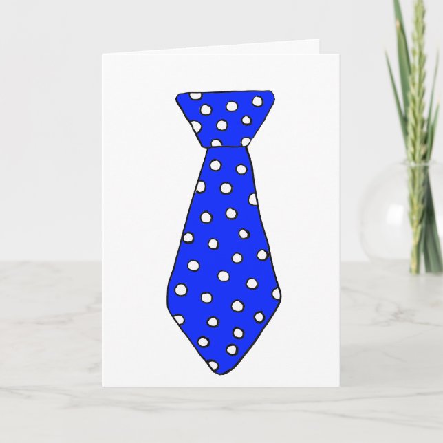Bonne carte de Cravate de Fête des pères (Devant)