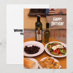 Bonne carte de fête d'anniversaire