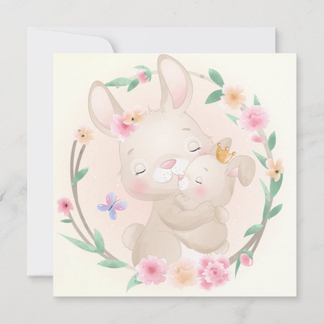 Bonne carte de fête des mères (Devant)