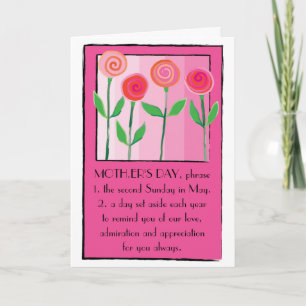 Bonne carte de fête des mères de tous !