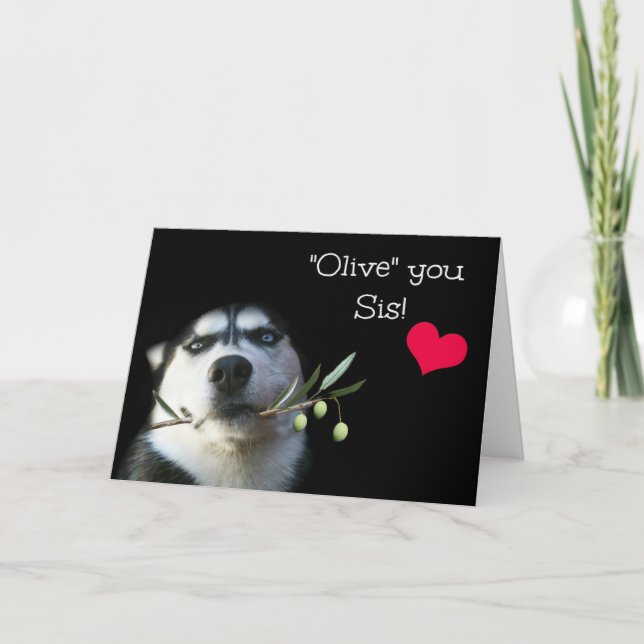 Bonne carte de fête des mères pour Soeur, Mignonne (Devant)
