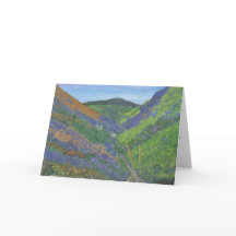 Bonne carte de fête des mères - Printemps sur le M
