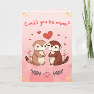 Bonne carte de jour Valentines   Carte de voeux