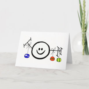 Bonne carte de Noël de jambon par Brownielocks