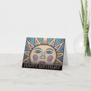 Bonne carte de paix d'anniversaire