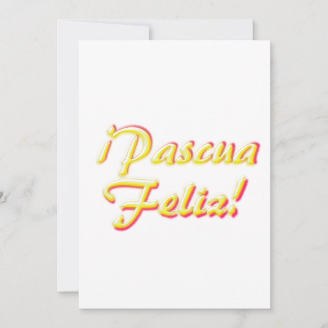 Bonne carte de Pâques (Devant)