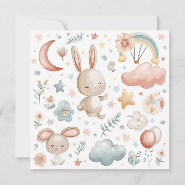 Bonne carte de Pâques, cadeau de Pâques (Devant)