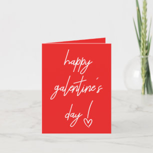 Bonne carte de Saint-Valentin de Galentine