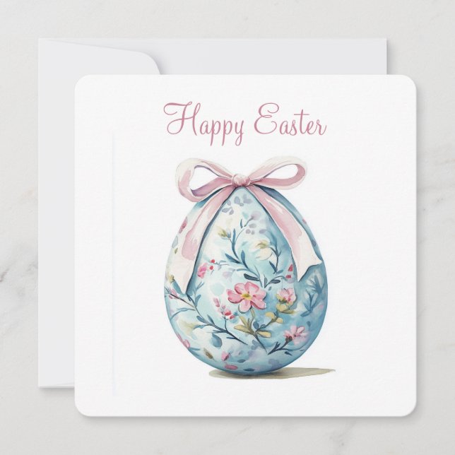 Bonne carte de vacances à Pâques (Devant)