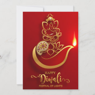Bonne carte de vacances Diwali