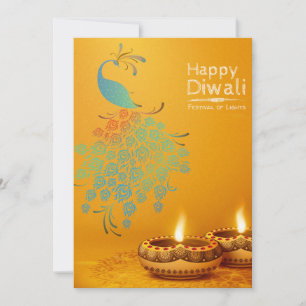 Bonne carte de vacances Diwali