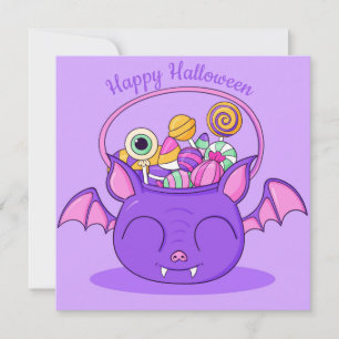 Bonne carte de vacances Halloween