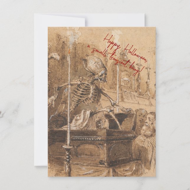 Bonne carte de vacances Halloween (Devant)