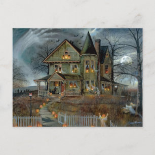 Bonne Carte de vacances pliée Halloween