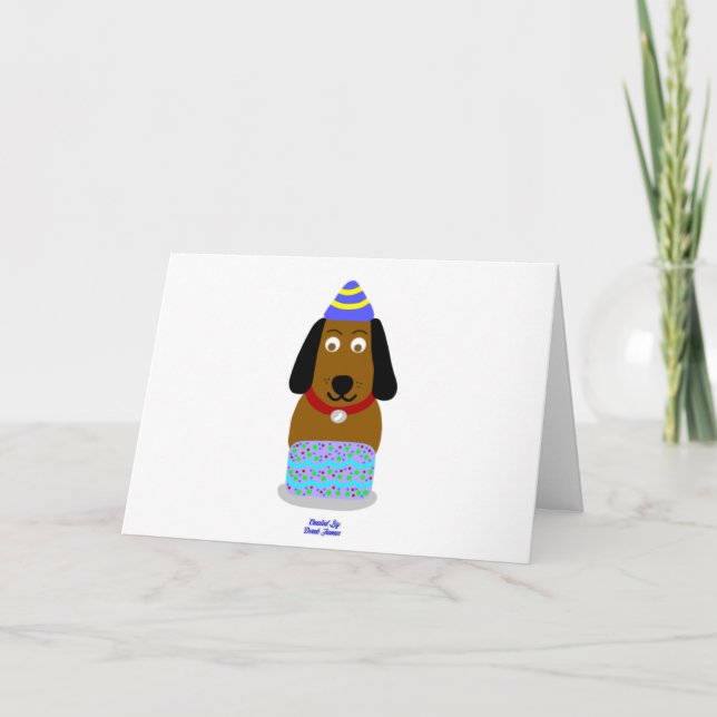 Bonne carte de voeux Anniversaire standard (Devant)