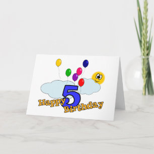 Bonne carte de voeux d'anniversaire