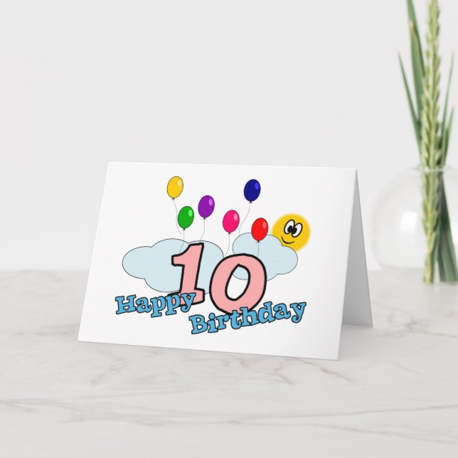 Bonne carte de voeux d'anniversaire (Devant)