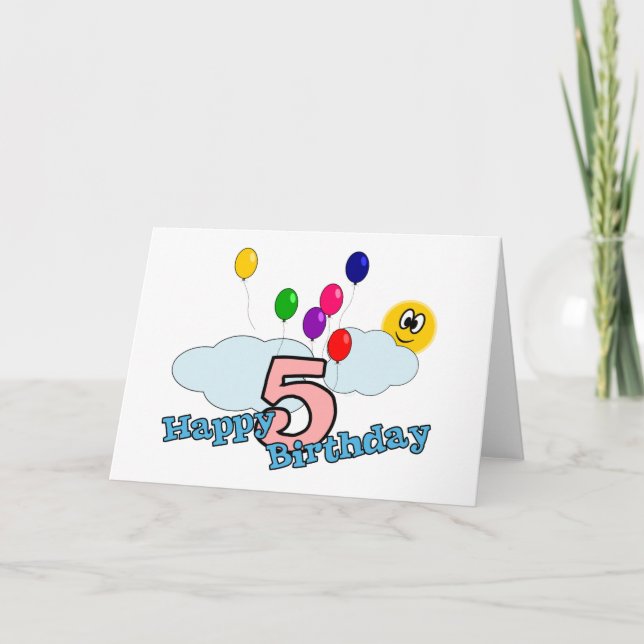Bonne carte de voeux d'anniversaire (Devant)