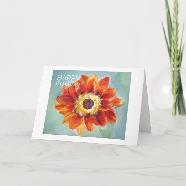 Bonne carte de voeux d'anniversaire, enveloppes bl (Devant)