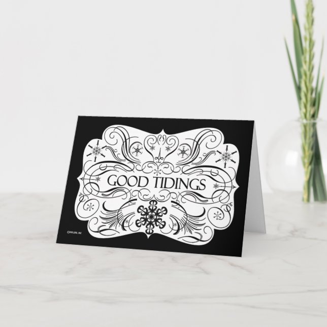 Bonne carte de voeux de nouvelles (Devant)