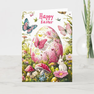 Bonne carte de voeux de Pâques