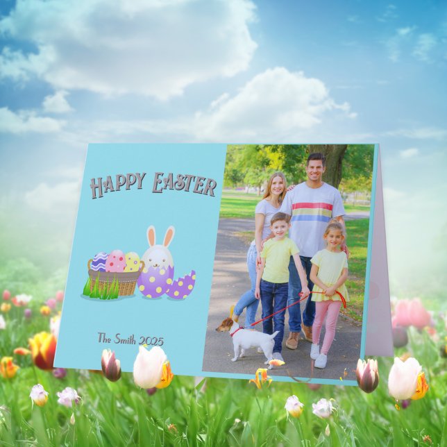 Bonne carte de voeux de Pâques (Happy Easter Wishes Greeting card)