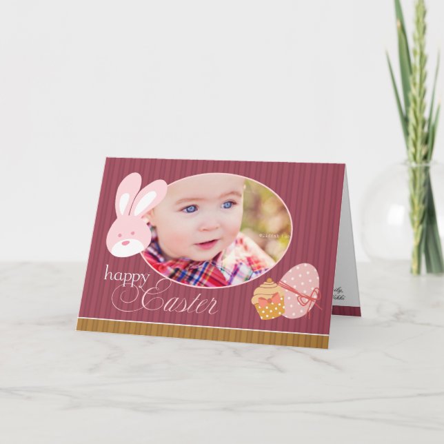 Bonne carte de voeux de Pâques (Devant)