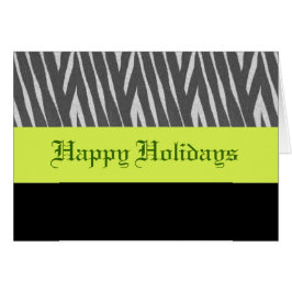 Bonne carte de voeux de vacances.