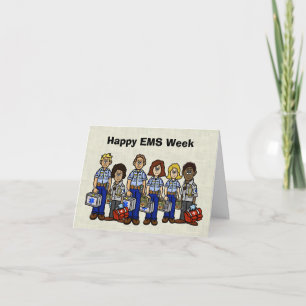 Bonne carte de voeux EMS Week