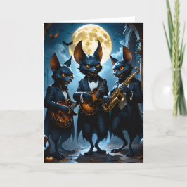Bonne carte de voeux Halloween