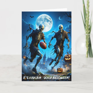 Bonne carte de voeux Halloween
