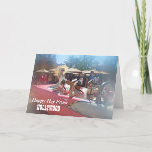 Bonne carte de voeux Hollywood!