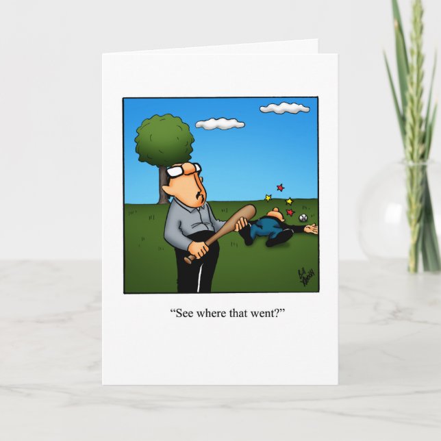 Bonne carte de voeux Humour (Devant)