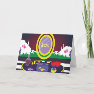 Bonne carte de voeux Nowruz Perse Nouvel An