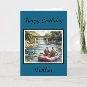 Bonne carte de voeux pour frère d'anniversaire/int