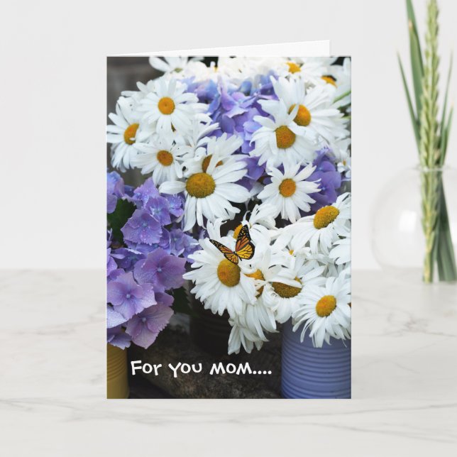 Bonne carte de voeux pour la fête des mères (Devant)